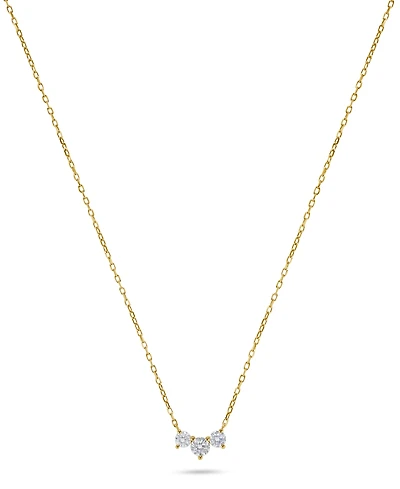 Macy's Diamond Necklace (1/2 ct. t.w.) in 14k Yellow Gold (also in 14k White Gold)