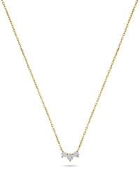 Macy's Diamond Necklace (1/2 ct. t.w.) in 14k Yellow Gold (also in 14k White Gold)