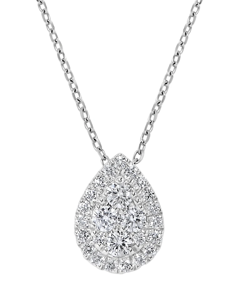 Macy's Diamond Pendant Necklace (1/3 ct. t.w.) 14k Yellow Gold (also White Gold)