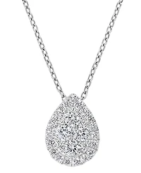 Macy's Diamond Pendant Necklace (1/3 ct. t.w.) 14k Yellow Gold (also White Gold)