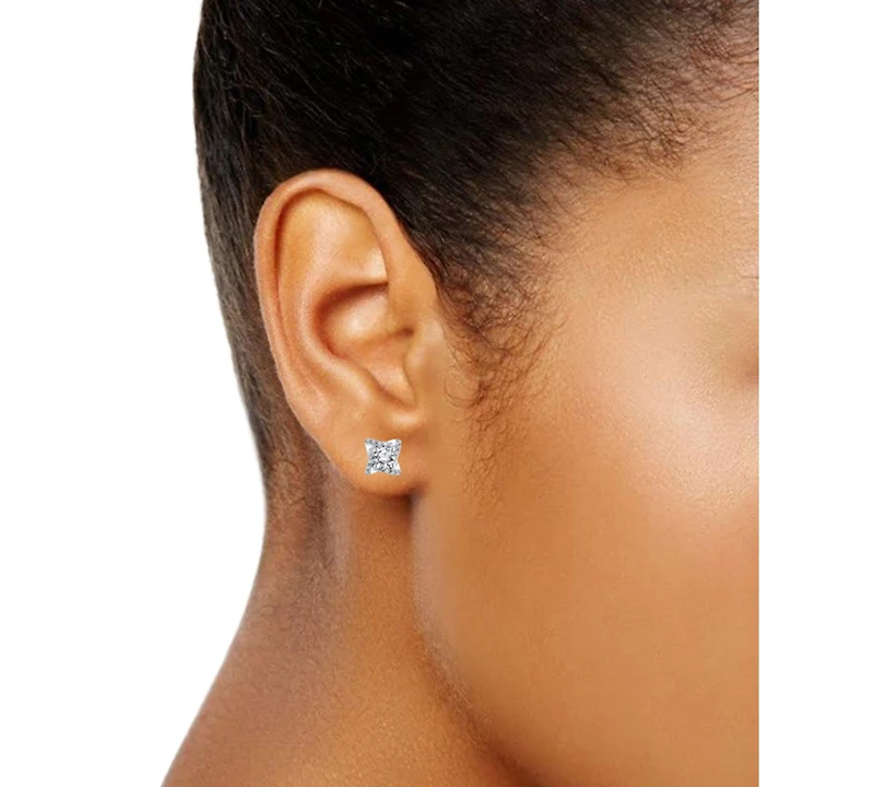Macy's Diamond Stud Earrings (5/8 ct. t.w.) in 14k White Gold