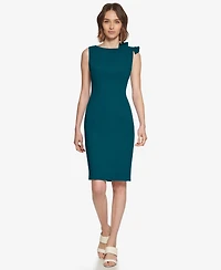 Calvin Klein Women's Boat Neck Short Dress