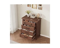 gaomon 34.8" Tall Vertical Drawer Dresser with Large Storage