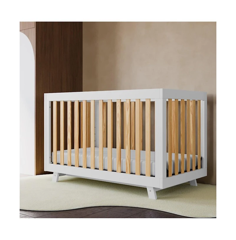 Storkcraft Beckett 3-in-1 Convertible Crib (White)
