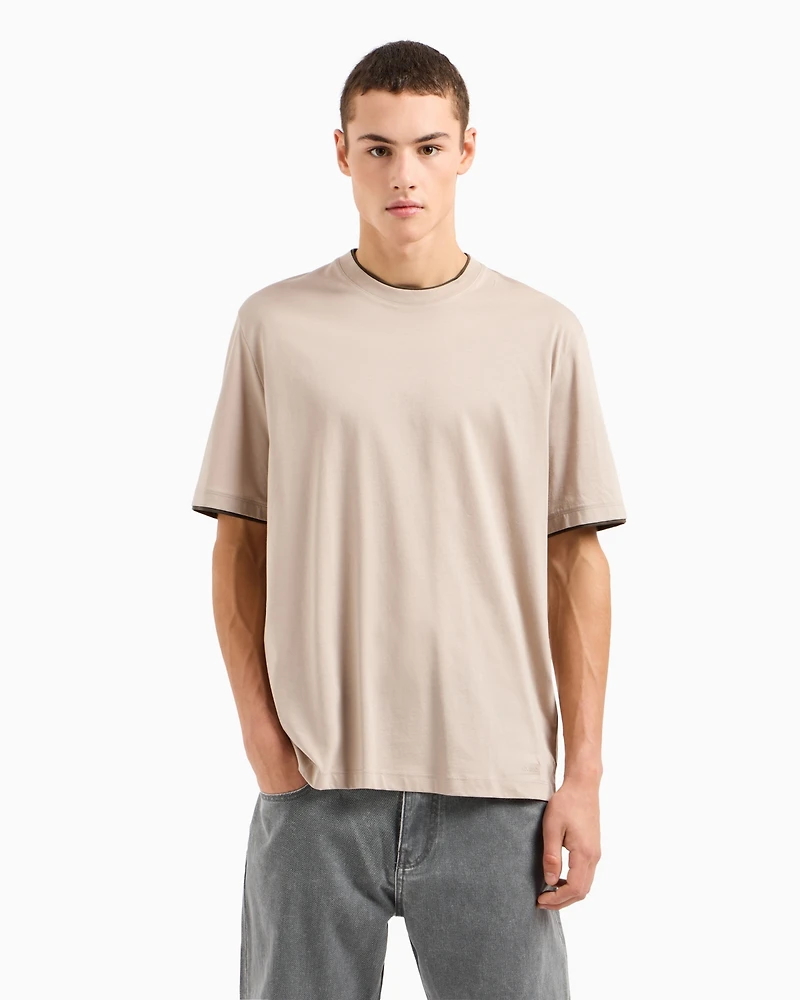 A|X Armani Exchange Men's Regular-Fit Layered-Look T-Shirt