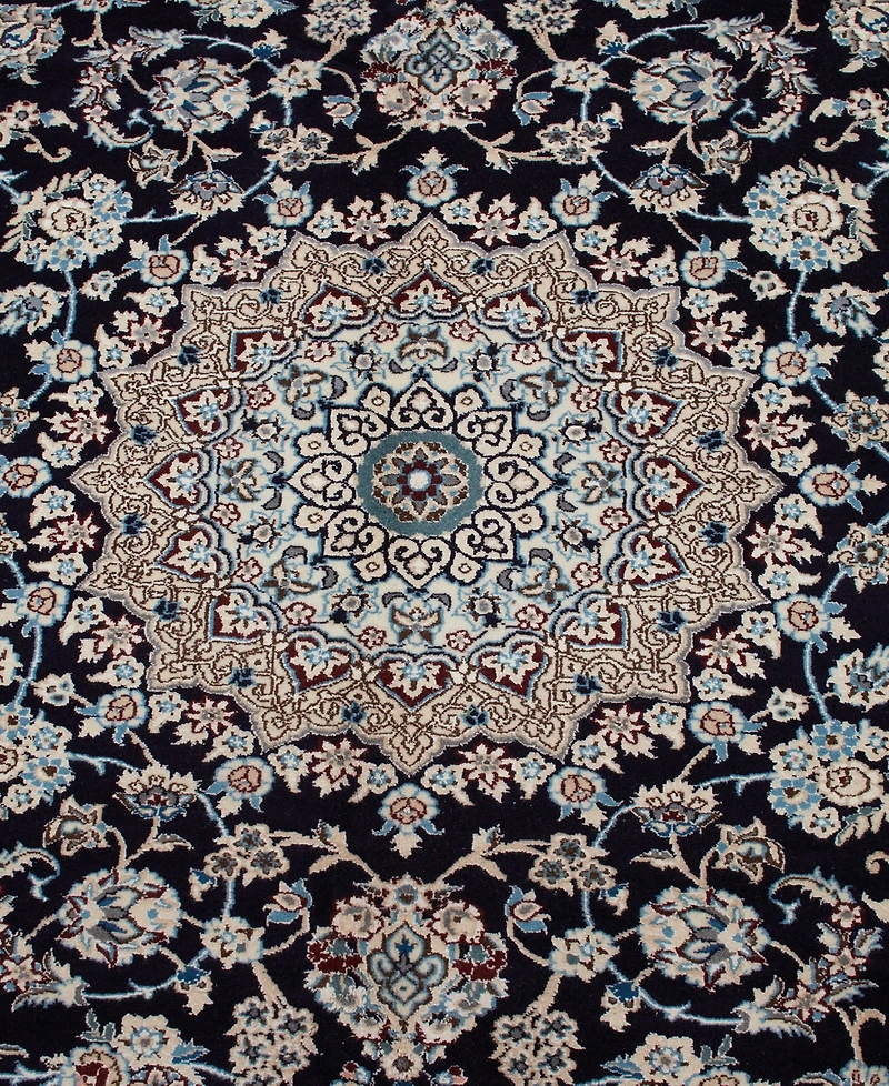 Adorn Hand Woven Rugs Persian Nain 6' 5" x 10' 0" Area Rug