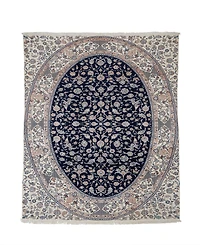 Adorn Hand Woven Rugs Persian Nain 8' 0" x 11' 8" Area Rug