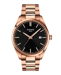 Tissot Men's Rose Gold Stainless Steel Bracelet Watch, 40mm