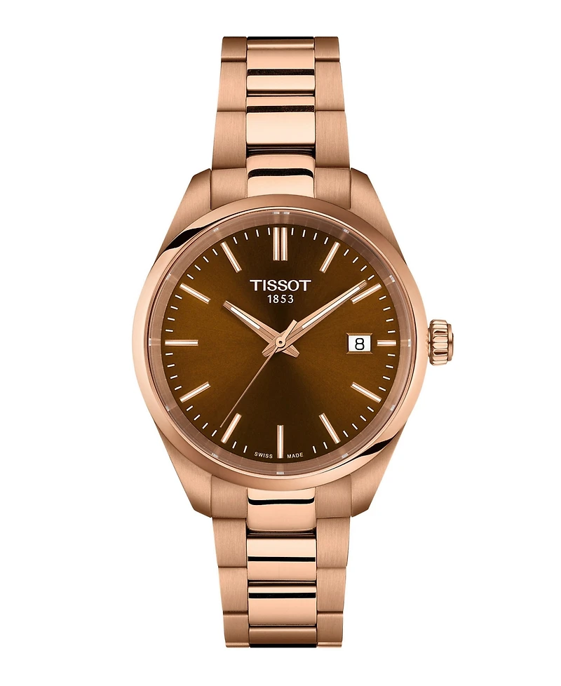 Tissot Unisex Rose Gold Stainless Steel Bracelet Watch