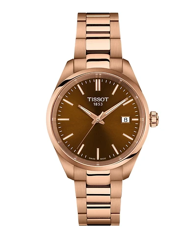 Tissot Unisex Rose Gold Stainless Steel Bracelet Watch