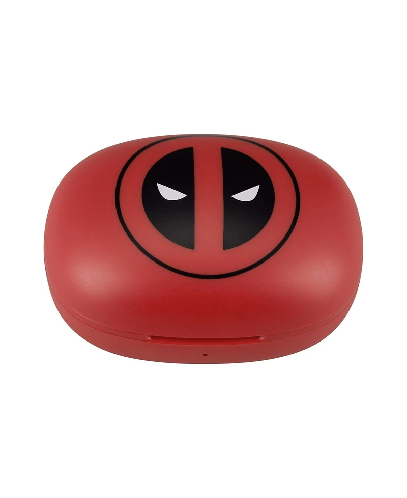 eKids Marvel Deadpool Bluetooth True Wireless Earbuds with Charging Case
