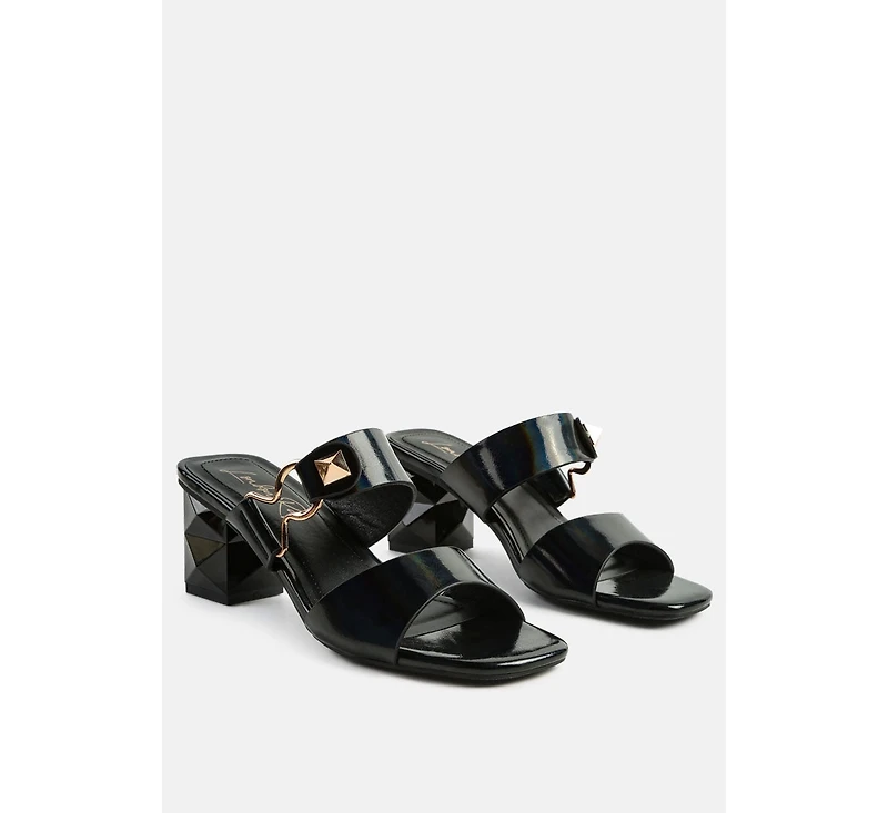 Hookup Fantasy Block Heel Sandals