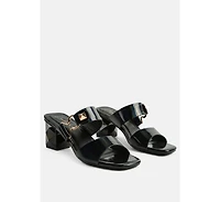 Hookup Fantasy Block Heel Sandals