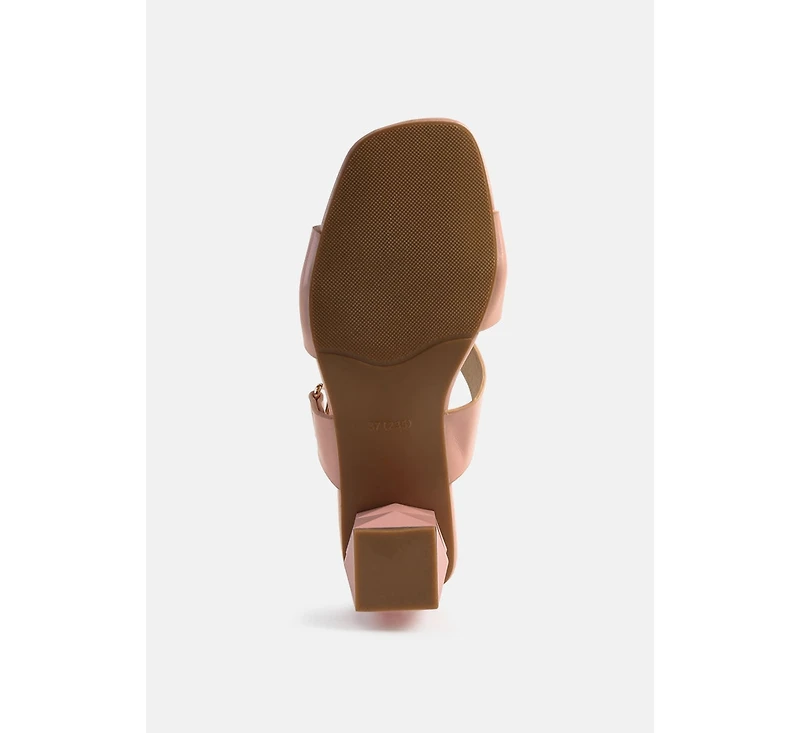 Hookup Fantasy Block Heel Sandals