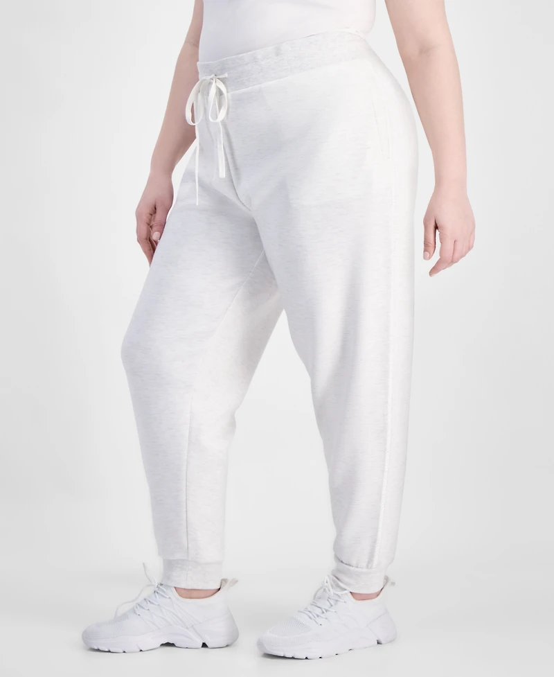 And Now This Trendy Plus High Rise Drawstring Jogger Pants, Macy's Exclusive