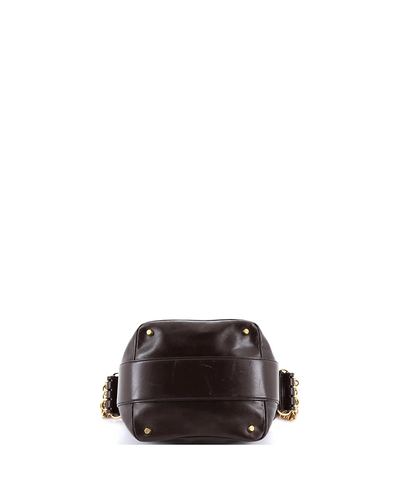 Pre-Owned Chloe Small Multi Chain Camera Bag Leather