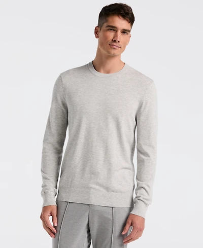 Perry Ellis Men's Crewneck Tech Pullover Sweater
