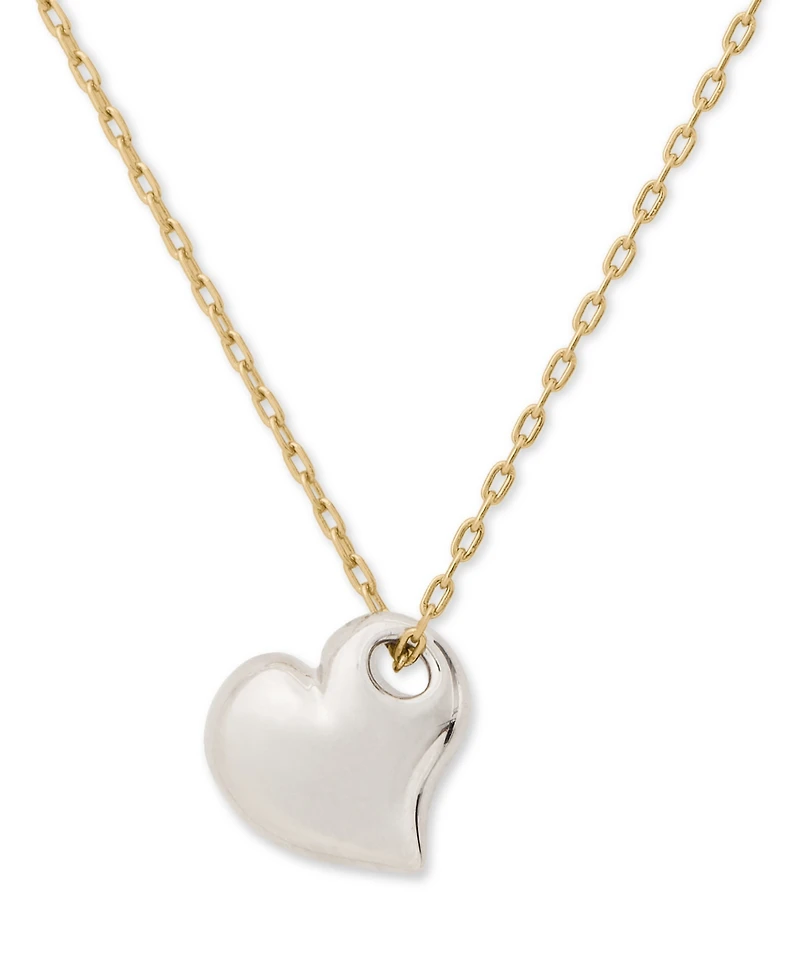 kate spade new york Amour Heart Enamel Pendant Necklace