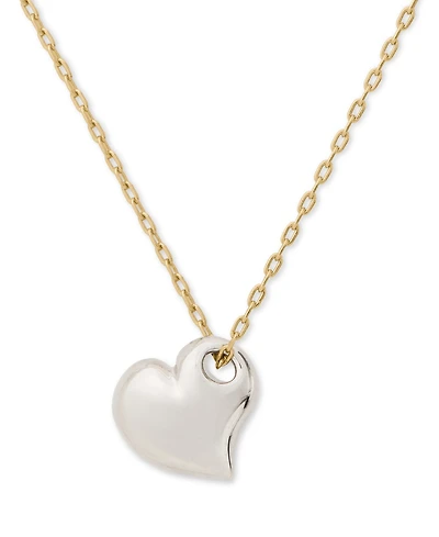 kate spade new york Amour Heart Enamel Pendant Necklace