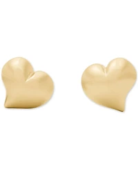kate spade new york Amour Gold-Tone Heart Stud Earrings (also Silver-Tone)