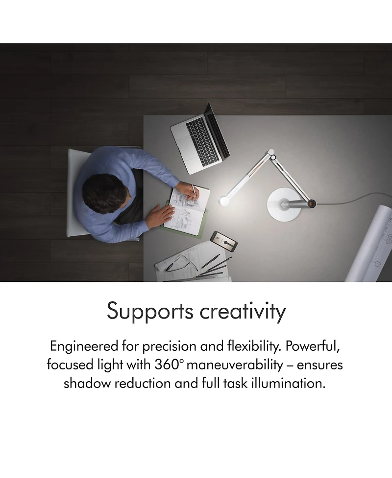 Dyson Solarcycle Morph Desk Light | Black