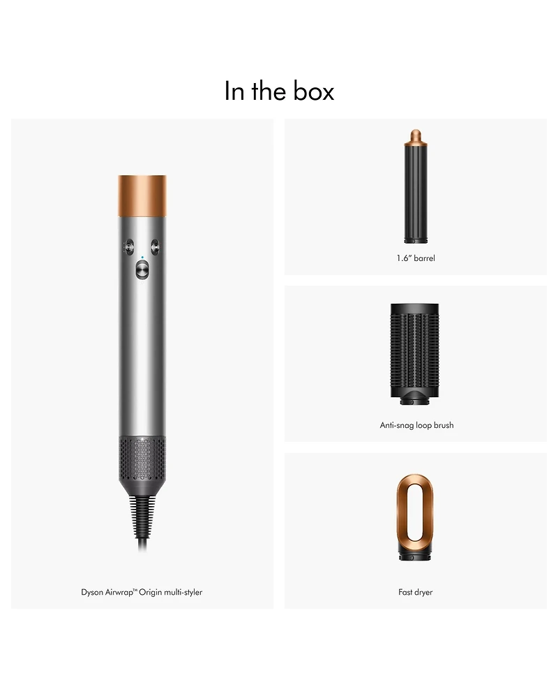 Dyson Airwrap Origin multi-styler | Nickel/Copper