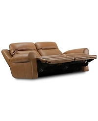 Furniture 2-Pc. Alexandre Leather Sofa with 2 Power Motion Recliners, Exclusively at Macy's
