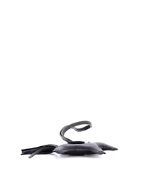 Pre-Owned Hermes Pm So Black GriGri Rodeo Bag Charm Leather