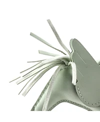 Pre-Owned Hermes Pm Monochrome Pegase Rodeo Bag Charm Leather