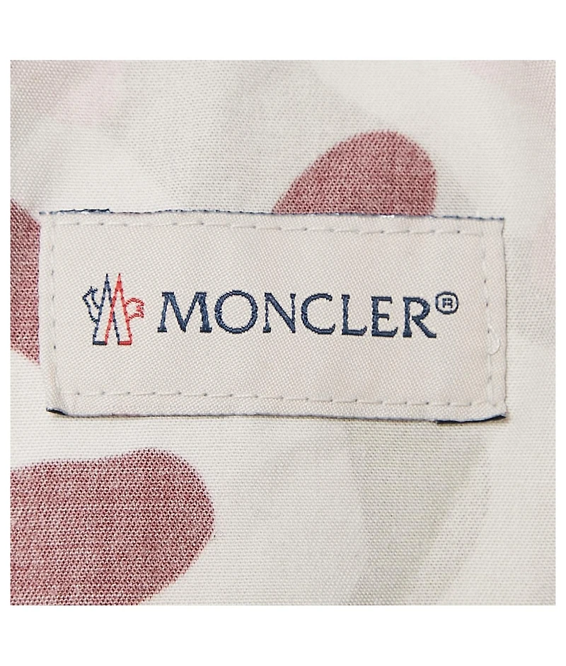 Pre-Owned Moncler Women's Beige Camouflage Print Cotton Shorts