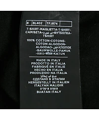 Pre-Owned Tom Ford Men's Black Cotton Knit Crew Neck T-Shirt