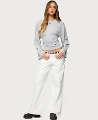 Edikted Women's Charlisa Cinched Waist Top