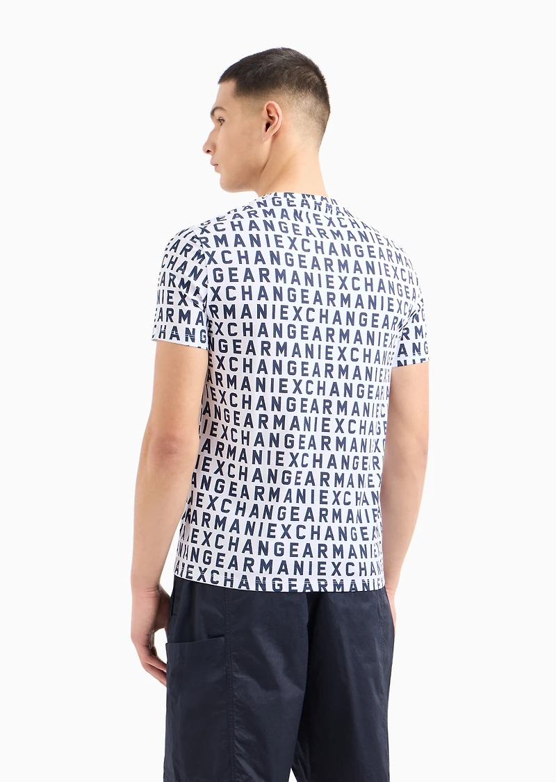 A|X Armani Exchange Men's Regular-Fit Logo Graphic T-Shirt