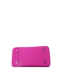 Pre-Owned HERMES Birkin 30 Handbag Pink Togo with Palladium Hardware