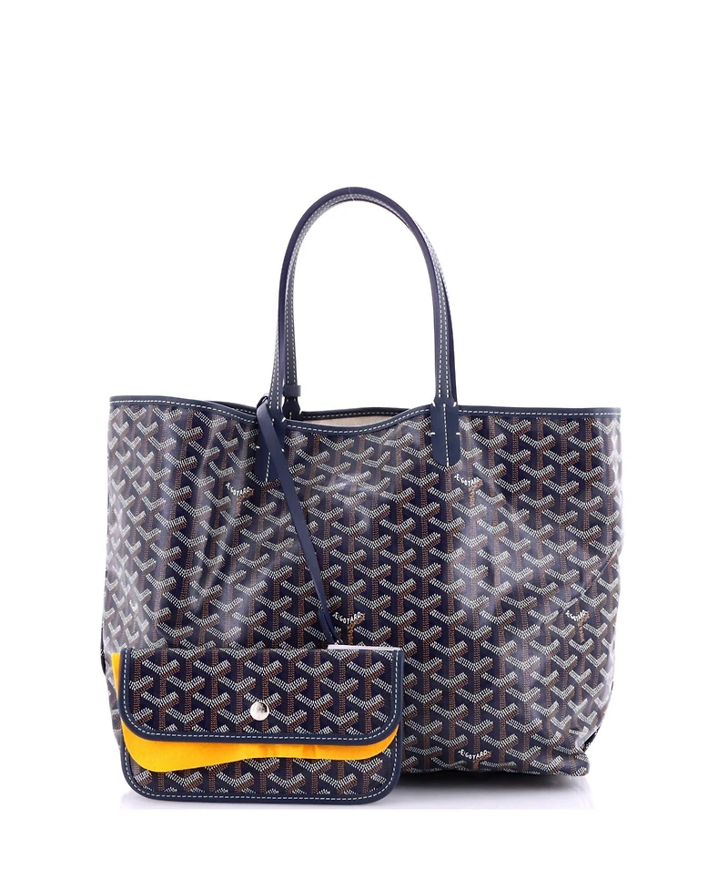 Pre-Owned Goyard Pm Saint Louis Tote Coated Canvas