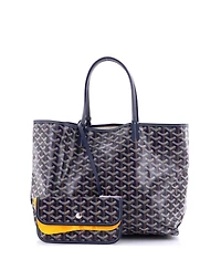Pre-Owned Goyard Pm Saint Louis Tote Coated Canvas