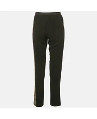 Pre-Owned Zadig & Voltaire Women's Crepe Paule Band Trousers