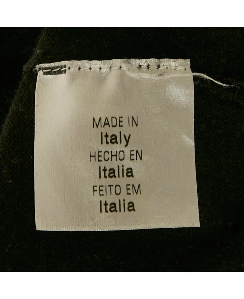 Pre-Owned Love Moschino Women's Black Embroidered Cotton Sweater