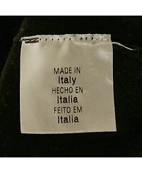 Pre-Owned Love Moschino Women's Black Embroidered Cotton Sweater