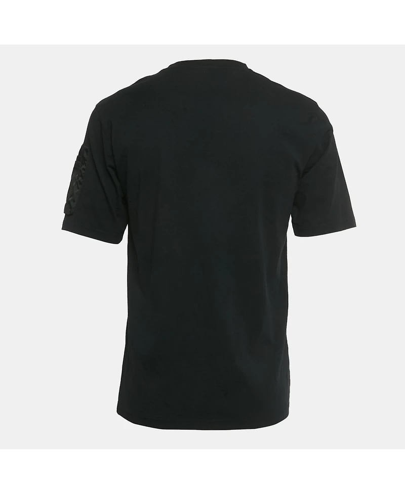 Pre-Owned Moschino Men's Couture Black Jersey Crew-Neck T-Shirt