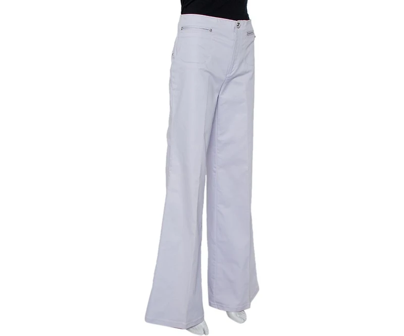 Pre-Owned Roberto Cavalli Women's Cotton Bootcut Trousers