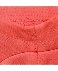 Pre-Owned Moschino Women's Cheap and Chic Red Chiffon Shift Dress with Corsage Rose Detail