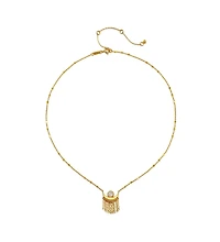 Cascade of Starlight Moonstone Fringe Necklace