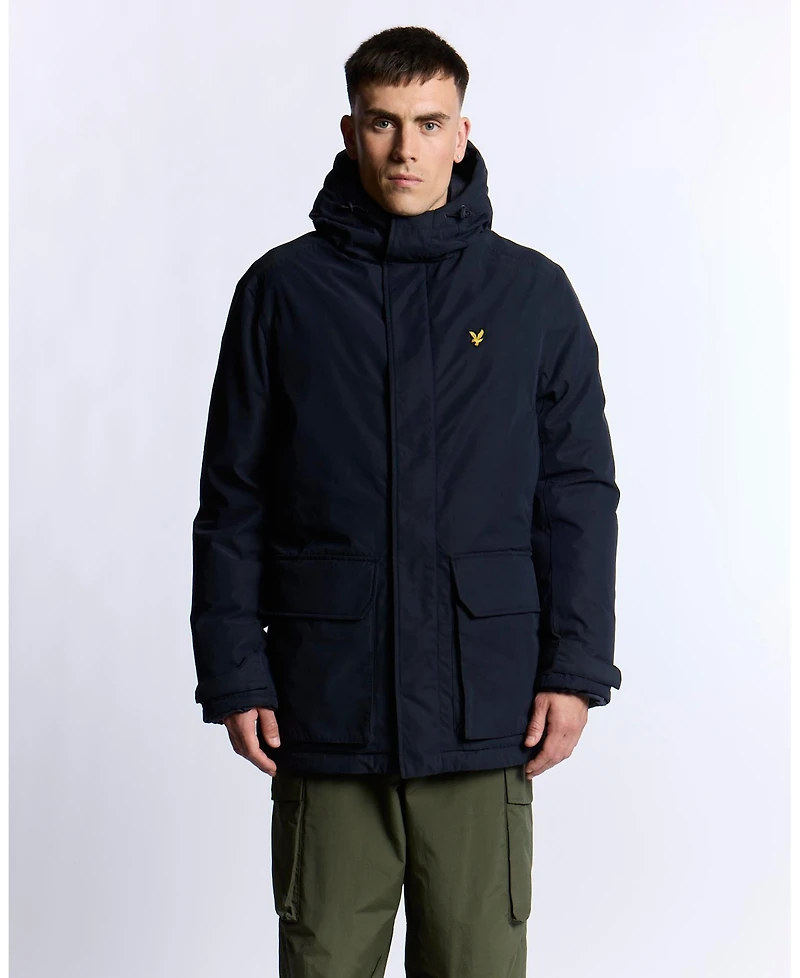 Lyle & Scott Men's Long Sleeve Hooded Membrane Parka