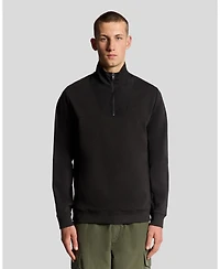 Lyle & Scott Men's Panelled Hybrid Quarter Zip Sweatshirt