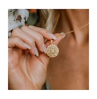 Mantra Mandala I Am Supported And Protected Gold / Original