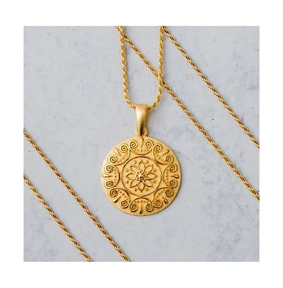 Mantra I Choose Joy Necklace Gold / Original