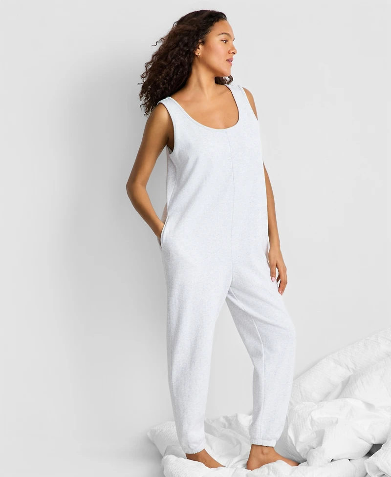 State of Day Women's French Terry Jumpsuit, Macy's Exclusive