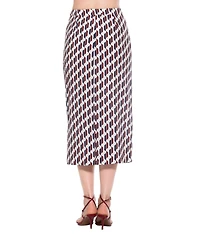 Alexia Admor Women's Carla Front Button Down Midi Skirt