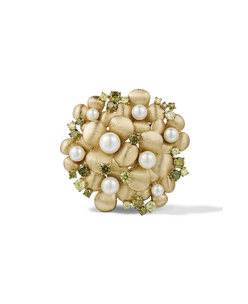 Retro Chic Garden Blossom Brooch